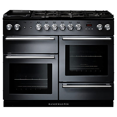 Rangemaster Nexus 110 Dual Fuel Range Cooker Stainless Steel